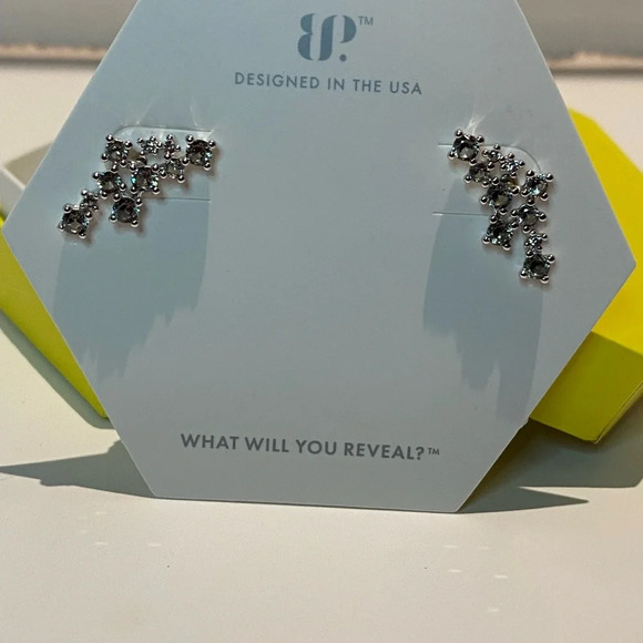 OG earrings BP She Flies Free Lab Created Tourmaline Green
SpinelRhodium Plating - Picture 3 of 6